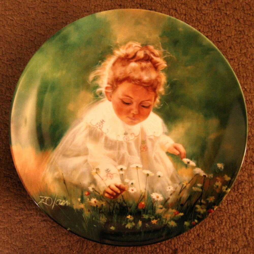 Spring Innocence by Donald Zolan made in 1983 plate # 2567B